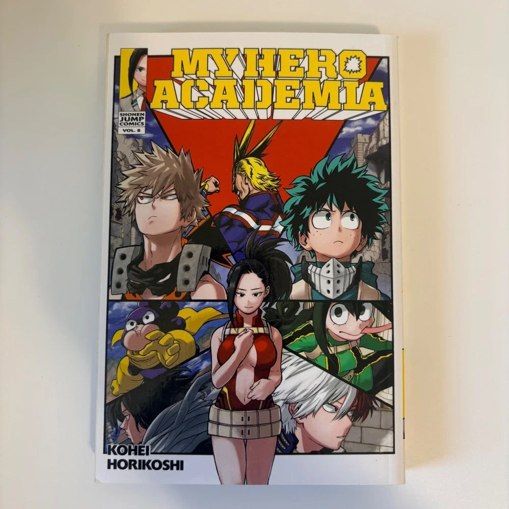 My Hero Academia Volume 8 Horikoshi 1st Printing 1st Ed English Manga Paperback